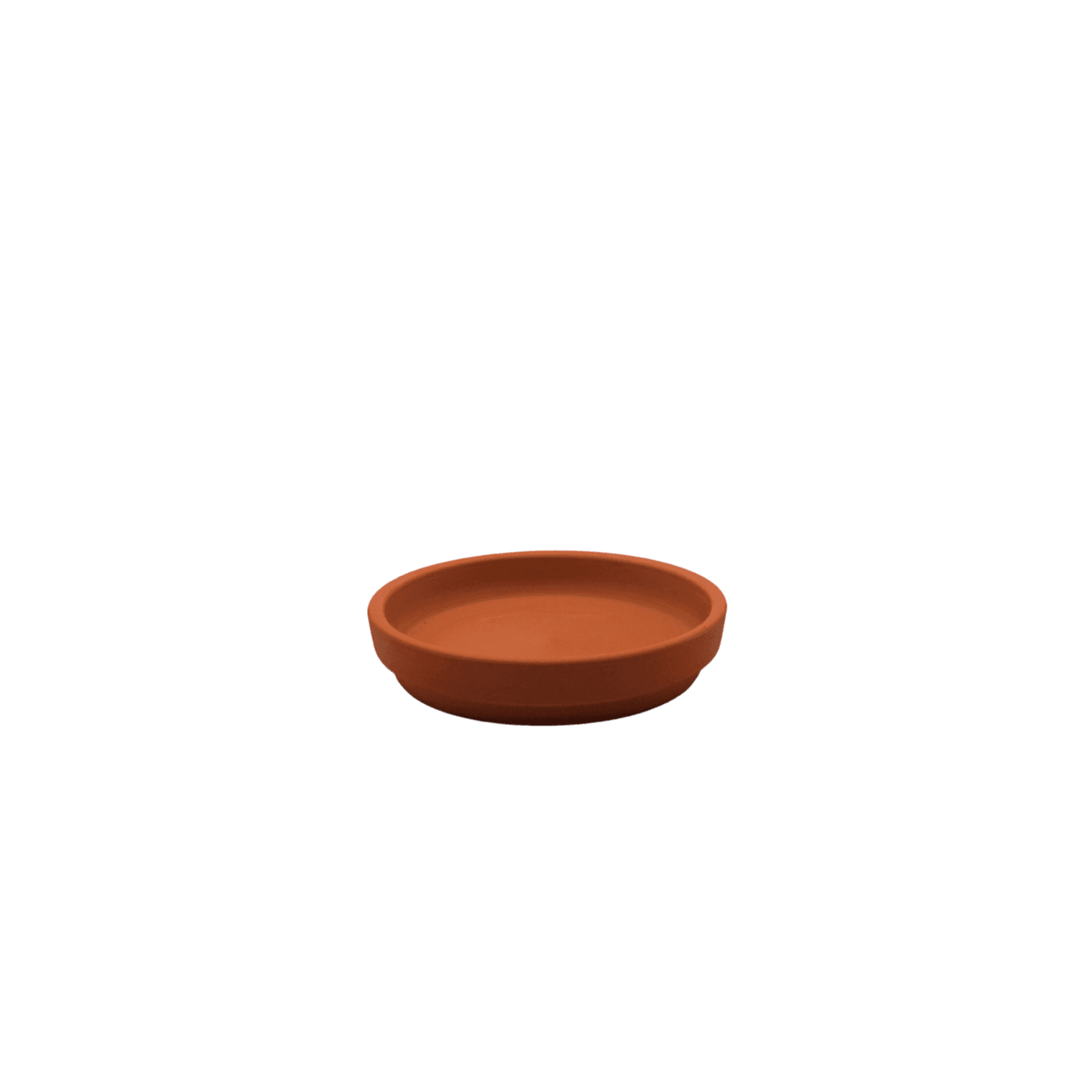 Dark Terracotta Saucer - XS