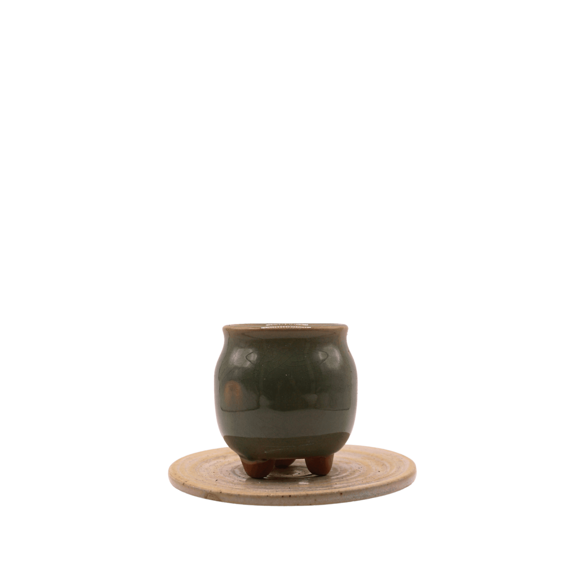Jade Tall Jar Planter – S